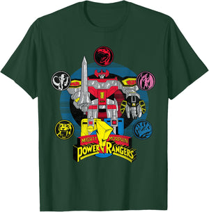 Power Rangers Megazord T-Shirt - T-Shirt | Forest
