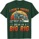 Truck Driver Snore Big Rig Funny Trucker Semi Driver T-Shirt - T-Shirt | Forest