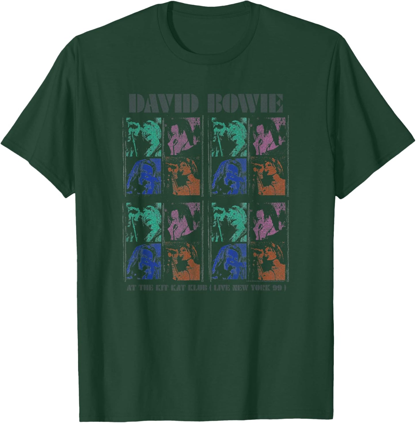 David Bowie - Kit Kat Klub New York 1999 T-Shirt - T-Shirt | Forest