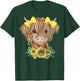 Highland Cow With Sunflowers T-Shirt - T-Shirt | Forest