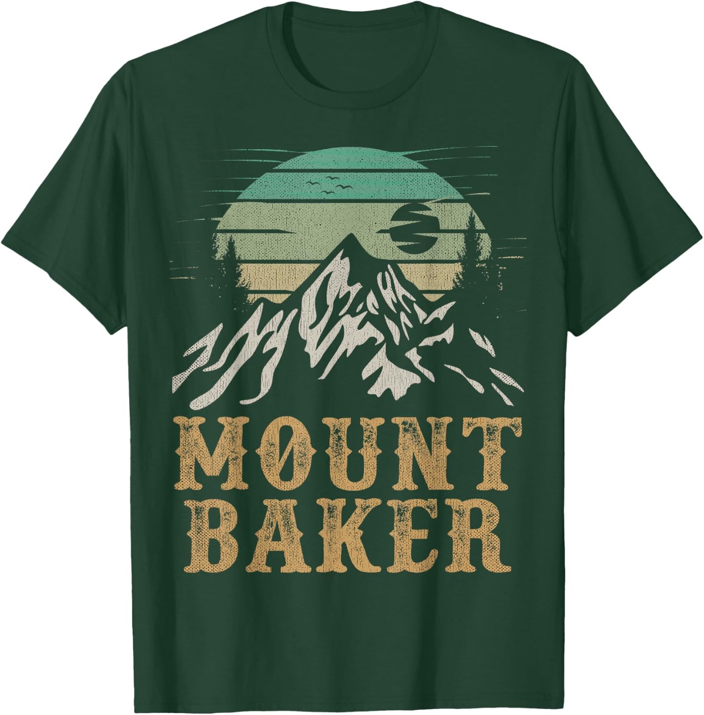 Mount Baker National Park Merchandise Hiking Mount Baker T-Shirt - T-Shirt | Forest