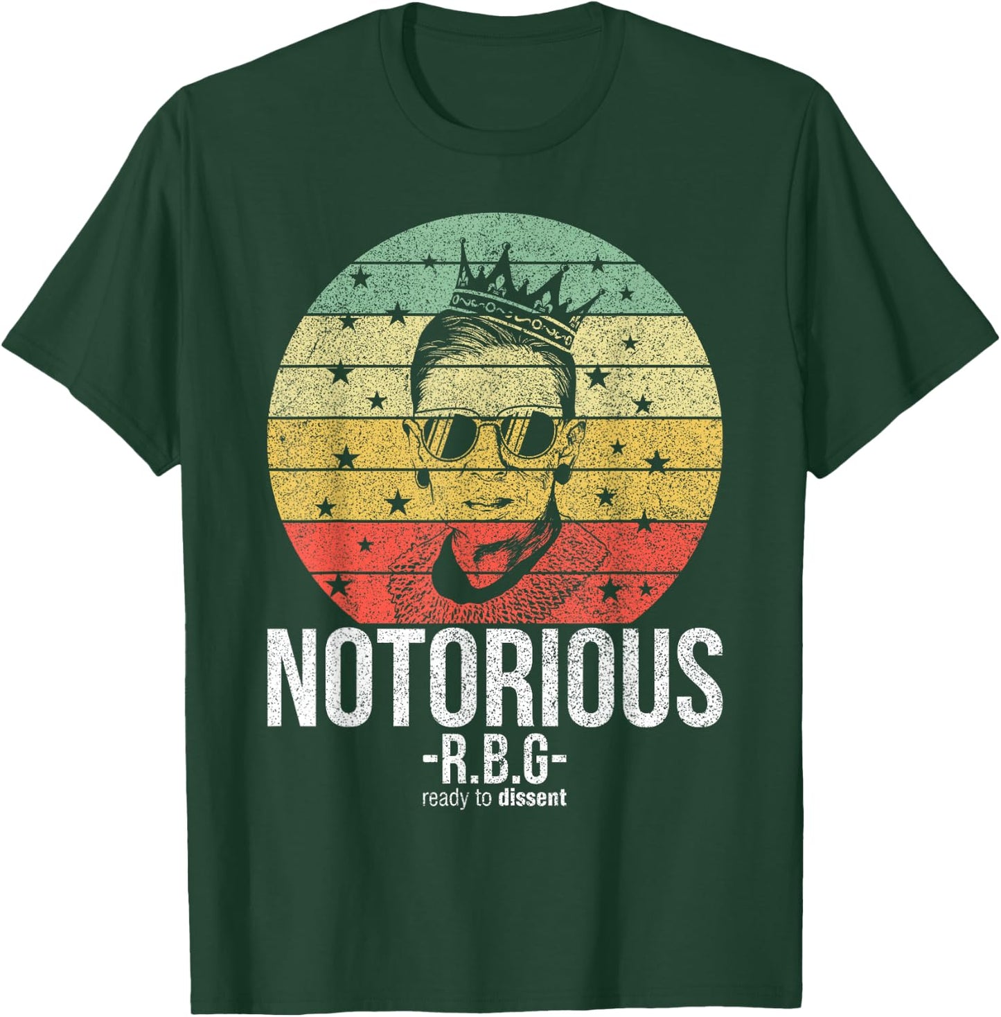 Notorious RBG Ruth Bader Ginsburg Shirts Political Feminist T-Shirt - T-Shirt | Forest