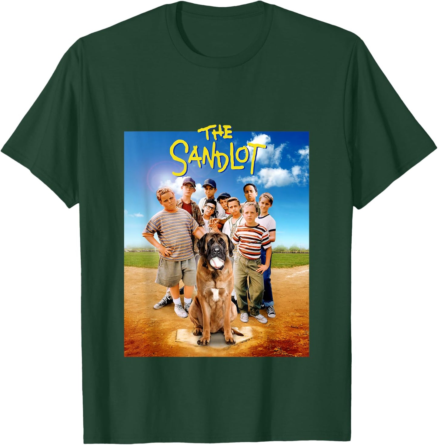 The Sandlot Movie Poster 90s T-Shirt - T-Shirt | Forest