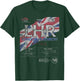 LHR London Heathrow Int'l Airport Vintage Airline Tag T-Shirt - T-Shirt | Forest
