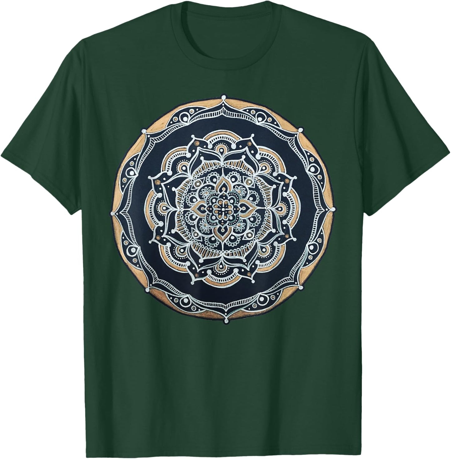 Sacred Fractal Geometry Art To Spread Good Vibe T-Shirt - T-Shirt | Forest
