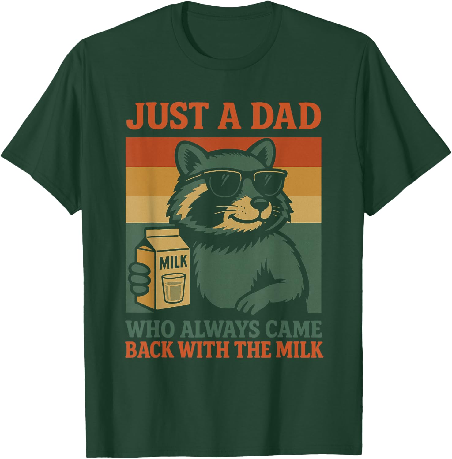 Funny Father Dad Gifts Men From Daughter Father's Day Dad T-Shirt - T-Shirt | Forest