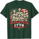 Dream Team 1776 Funny Founding Fathers America 4th of July T-Shirt - T-Shirt | Forest