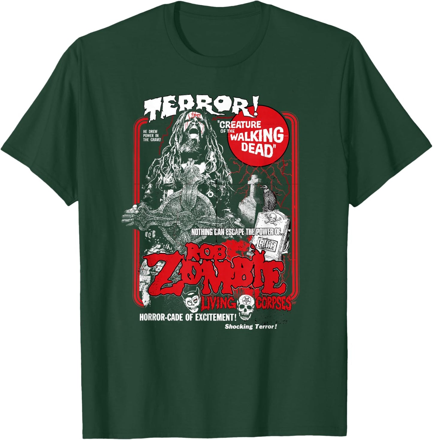 Rob Zombie – Creature Of The Walking Dead T-Shirt - T-Shirt | Forest