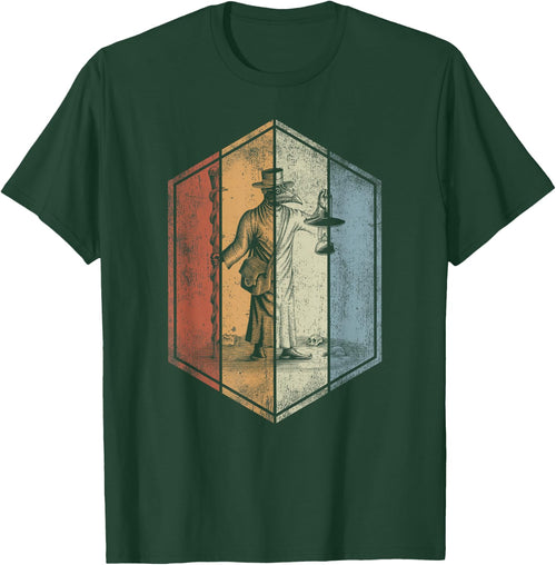 Plague Doctor Retro Vintage Style
