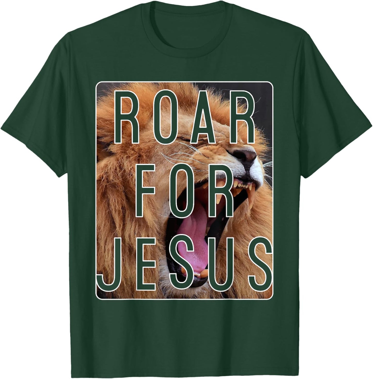 Vacation Bible School Shirt Wild About VBS Roar For Jesus T-Shirt - T-Shirt | Forest