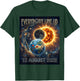 Solar Eclipse of August 12 2026 Astronomy Funny Meme T-Shirt - T-Shirt | Forest