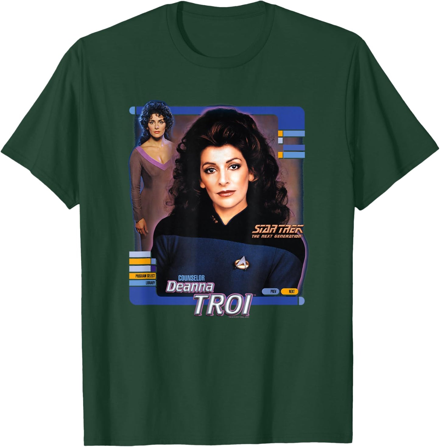 Star Trek Deanna Troi T-Shirt - T-Shirt | Forest