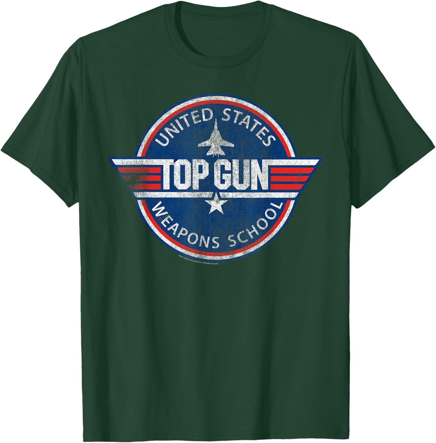 Ripple Junction x Top Gun Fighter Weapons School T-Shirt - T-Shirt | Forest