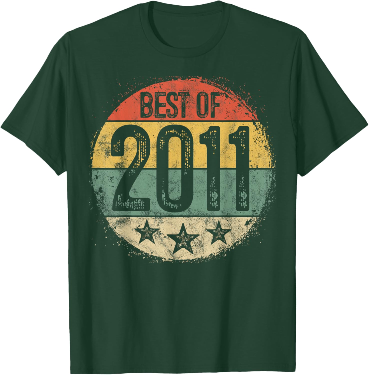 Best Of 2011 14th Birthday Gifts For Boy Girl 14 Year Old T-Shirt - T-Shirt | Forest
