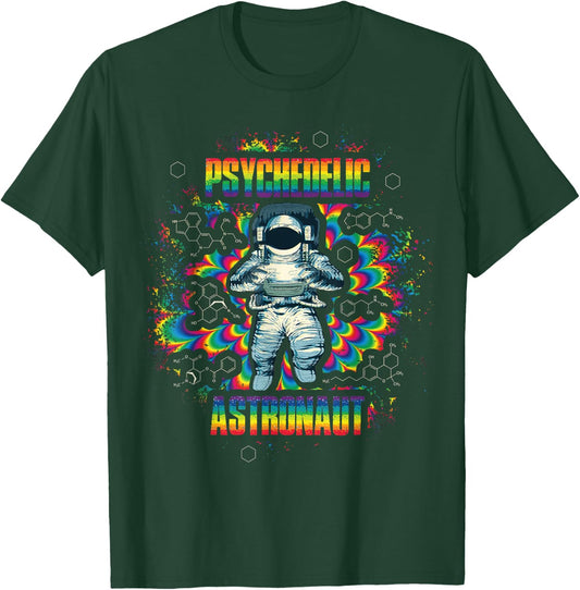 Psychedelic Astronaut T-Shirt - T-Shirt | Forest