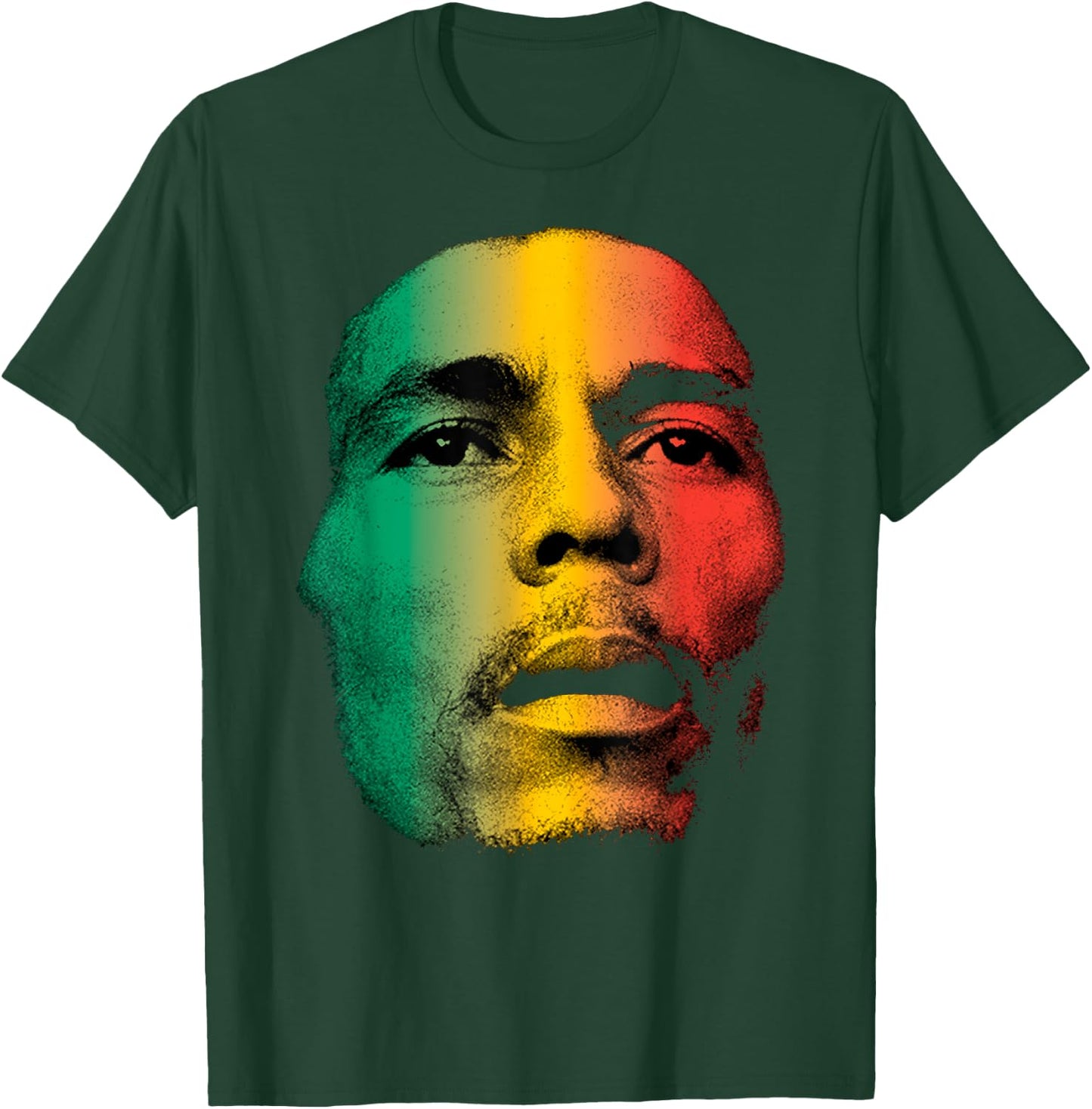 Bob Marley Face T-Shirt - T-Shirt | Forest
