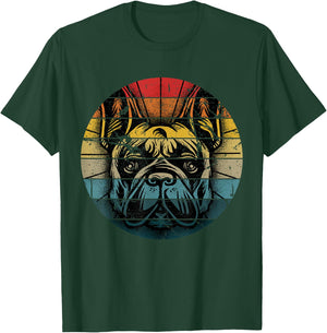 French Bulldog Gift Frenchie Dog Lover Women Men Dogfather T-Shirt - T-Shirt | Forest