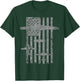 B-29 Superfortress Formation Vintage Patriotic Flag T-Shirt - T-Shirt | Forest