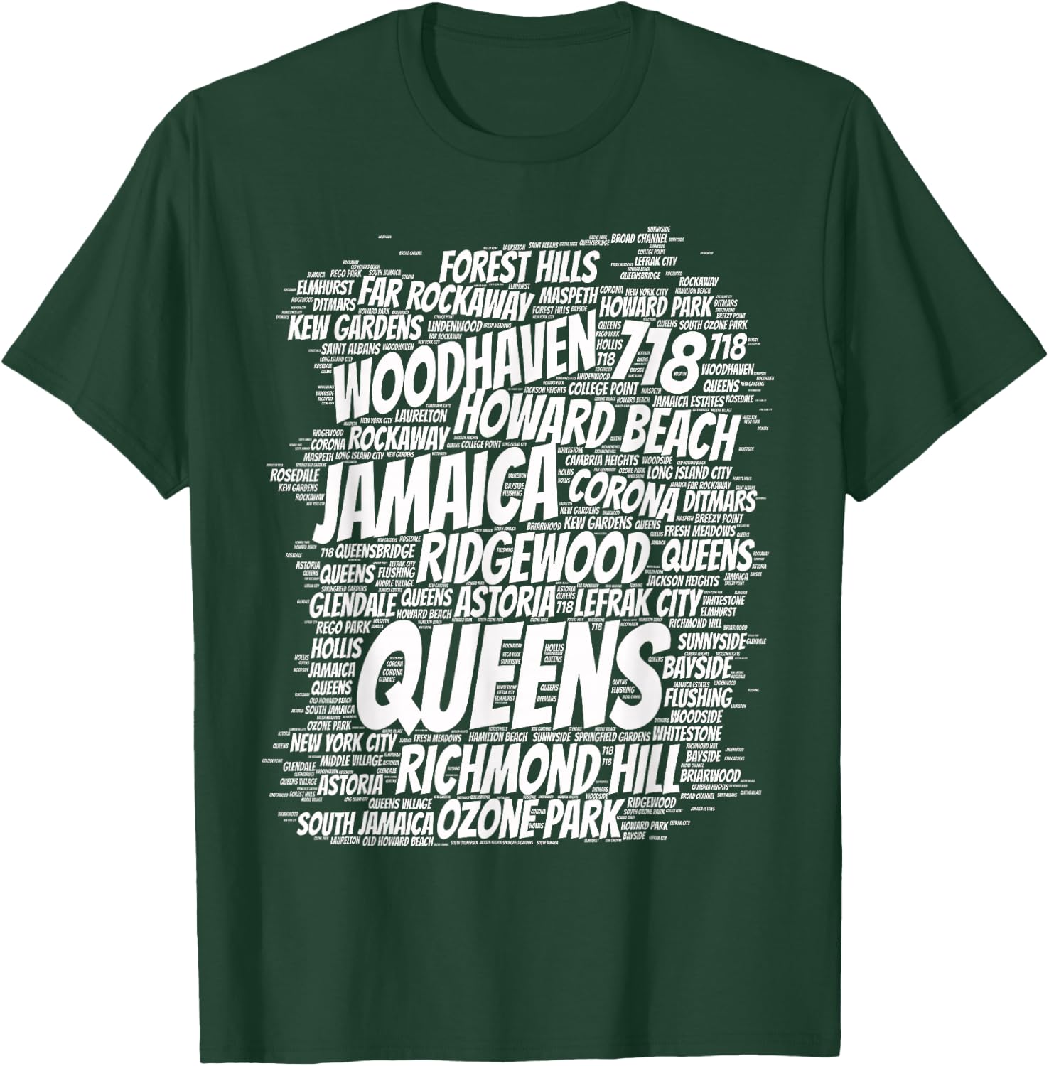 Queens ny T-Shirt - T-Shirt | Forest