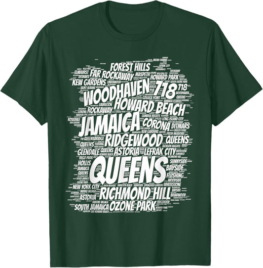 Queens ny T-Shirt - T-Shirt | Forest