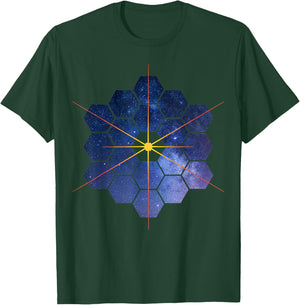James Webb Space Telescope JWST Graphic T-Shirt - T-Shirt | Forest