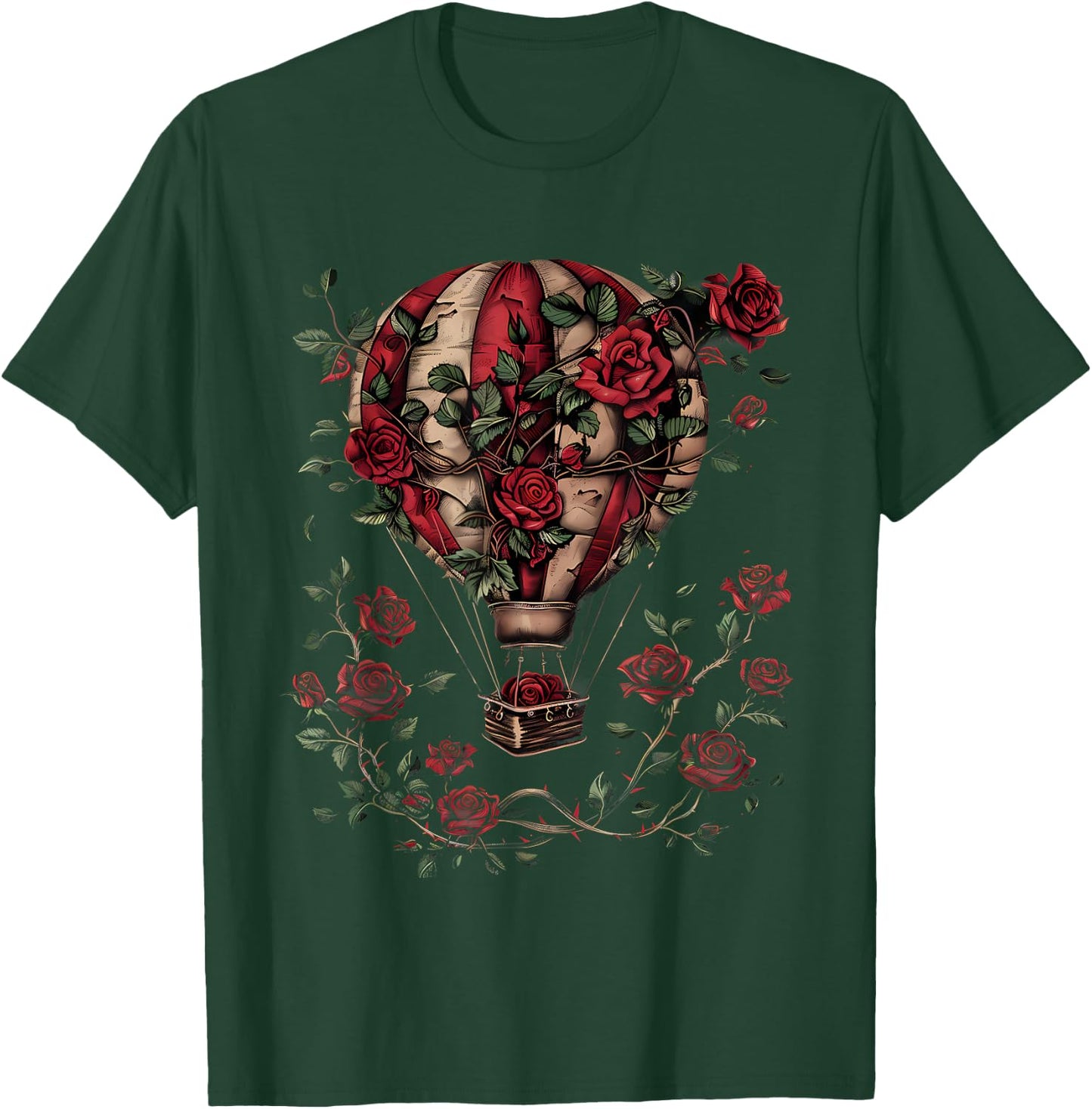 Hot Air Balloon Ride Festival Hot Air Ballooning T-Shirt - T-Shirt | Forest
