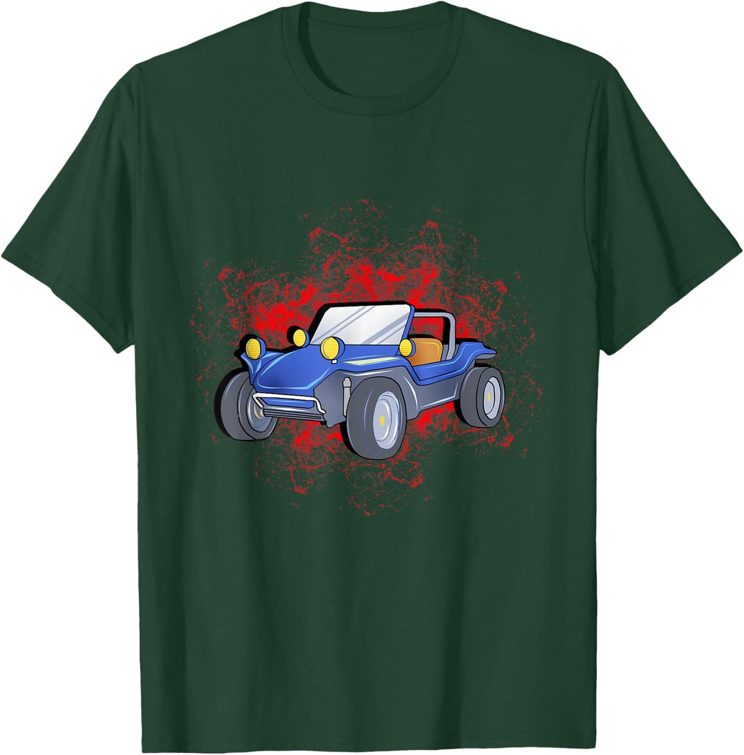 Dune Buggy Graphic Beach RC Car Truck Gift Men Women Kids T-Shirt - T-Shirt | Forest