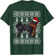 Santa Hat Xmas Schipperke Ugly Christmas T-Shirt - T-Shirt | Forest