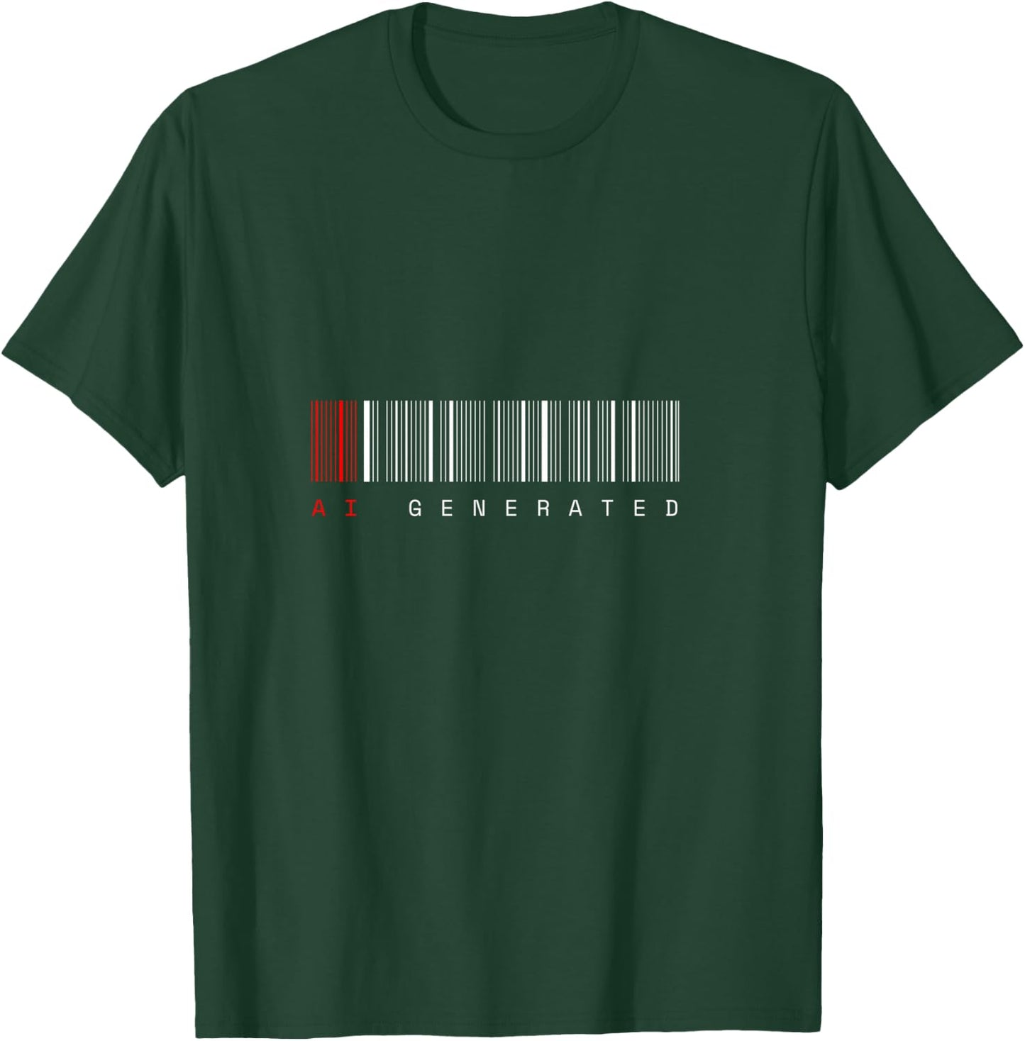 AI Generated - AI Robot AI Funny Shirt AI Merch AI Shirt T-Shirt - T-Shirt | Forest
