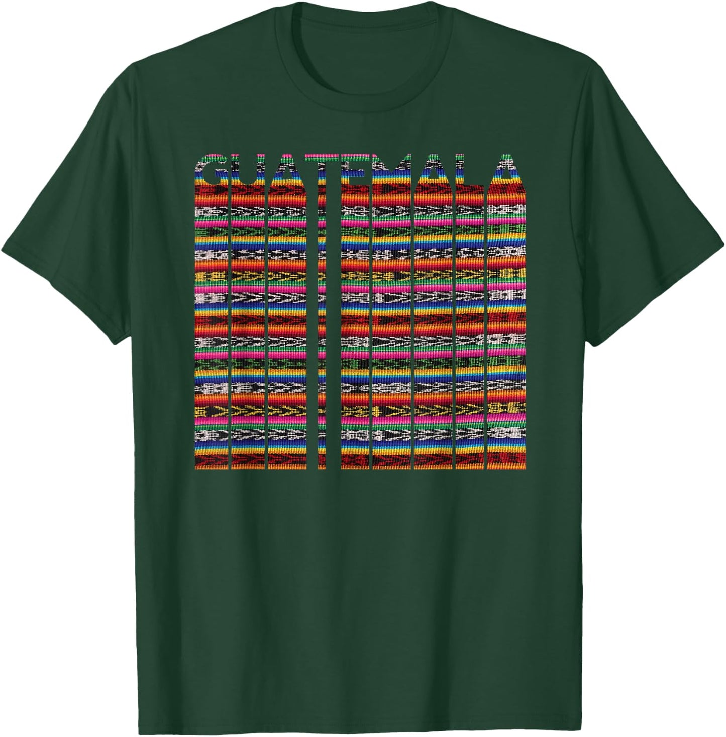 Guatemala Chapin Quetzal Antigua Tikal Tradicional Maya 502 T-Shirt - T-Shirt | Forest