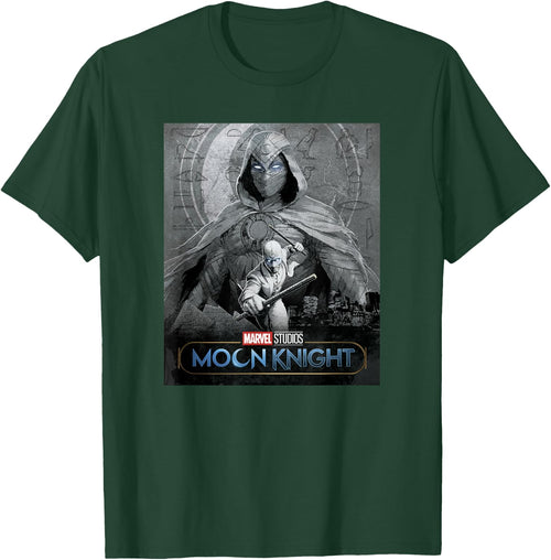 Marvel Moon Knight Glowing Eyes Logo Poster