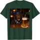 Chocolate Labrador Drinking Beer Funny Dog Meme T-Shirt - T-Shirt | Forest