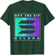 Retro Buy The Dip Solana SOL Crypto Apparel | Vintage Solana T-Shirt - T-Shirt | Forest