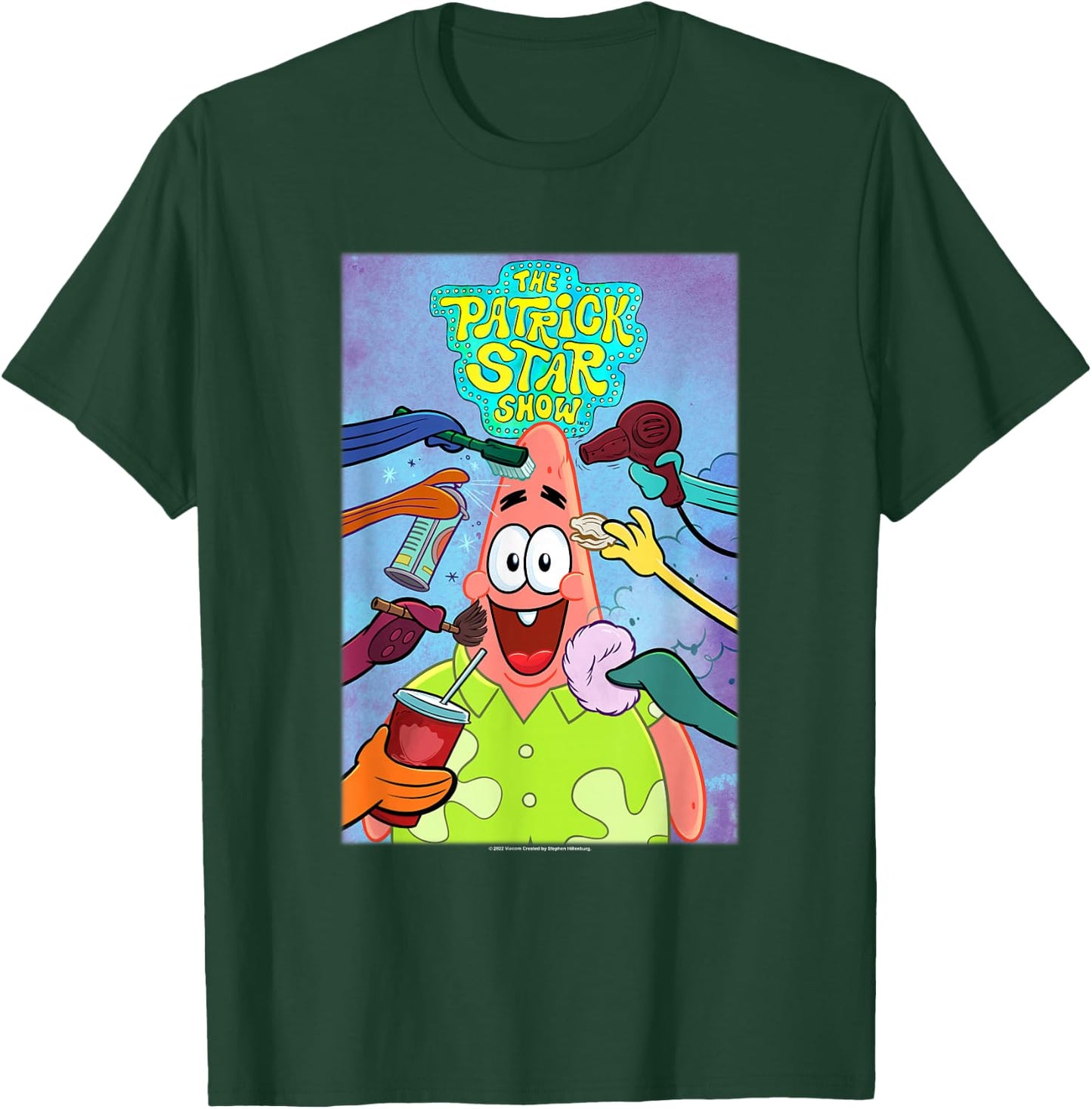 The Patrick Star Show Superstar T-Shirt - T-Shirt | Forest