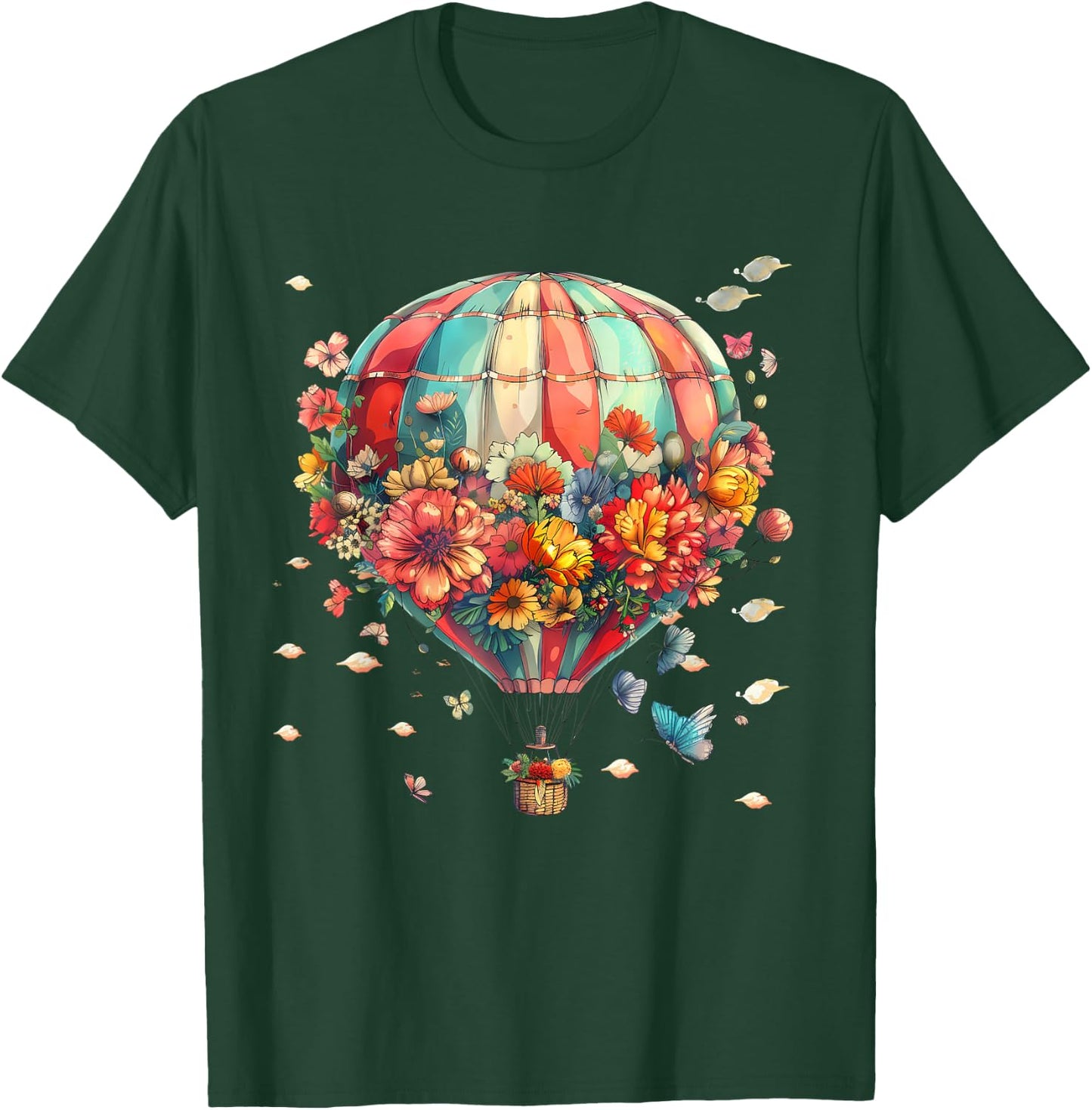 Hot Air Balloon Ride Festival Hot Air Ballooning T-Shirt - T-Shirt | Forest