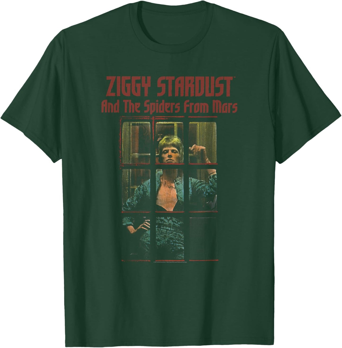 David Bowie - And The Spiders From Mars T-Shirt - T-Shirt | Forest