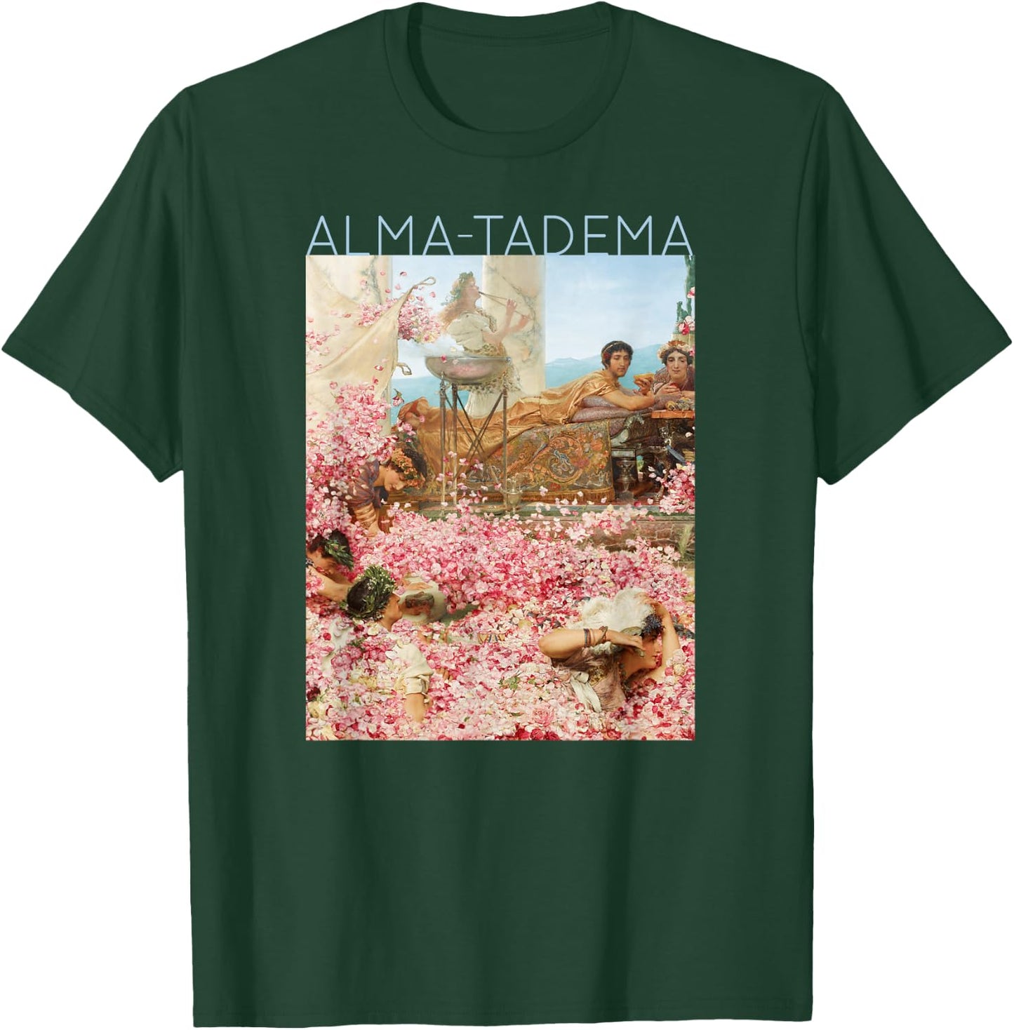 Lawrence Alma-Tadema The Roses of Heliogabalus #2 - Spring T-Shirt - T-Shirt | Forest
