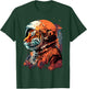 Tiger Astronaut Wearing a Cool Spacesuit Space Tiger T-Shirt - T-Shirt | Forest