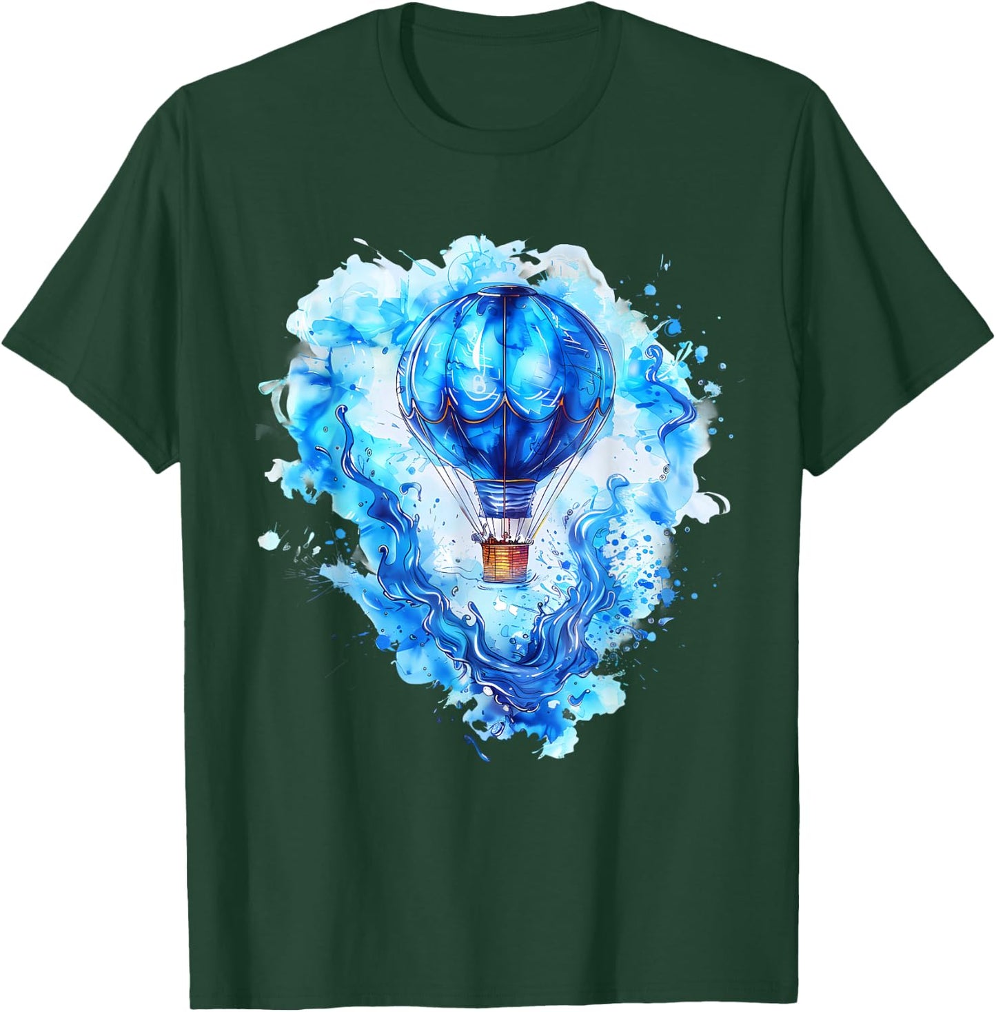 Hot Air Balloon Ride Festival Hot Air Ballooning T-Shirt - T-Shirt | Forest