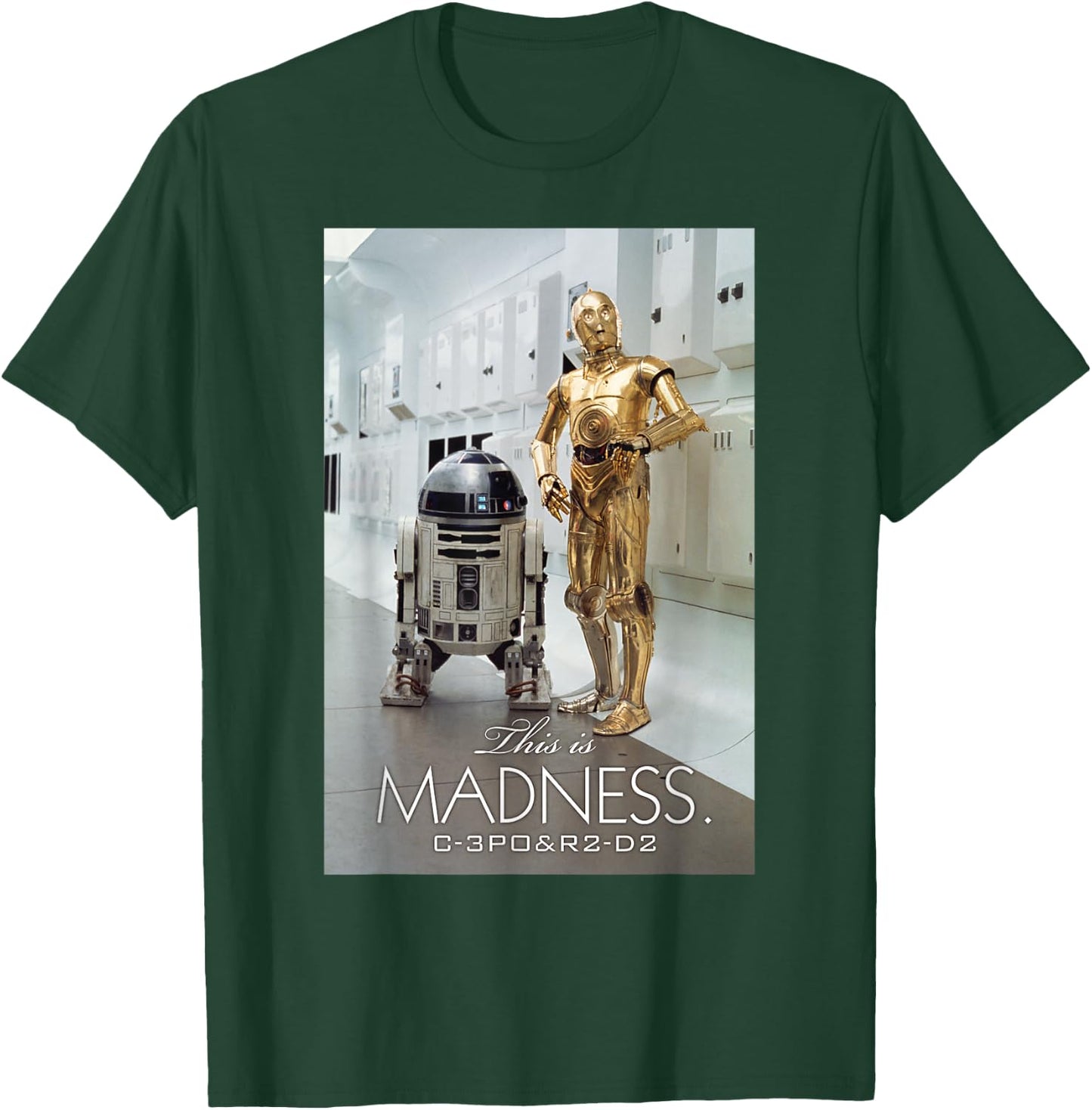 Star Wars R2-D2 C-3PO This is Madness T-Shirt - T-Shirt | Forest