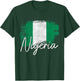 Nigeria Flag Nigerian Pride Roots T-Shirt - T-Shirt | Forest
