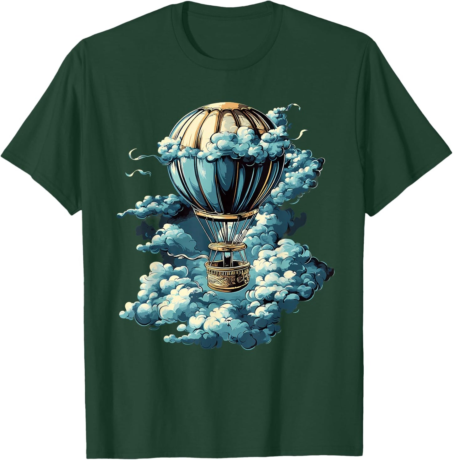 Hot Air Balloon Ride Festival Hot Air Ballooning T-Shirt - T-Shirt | Forest