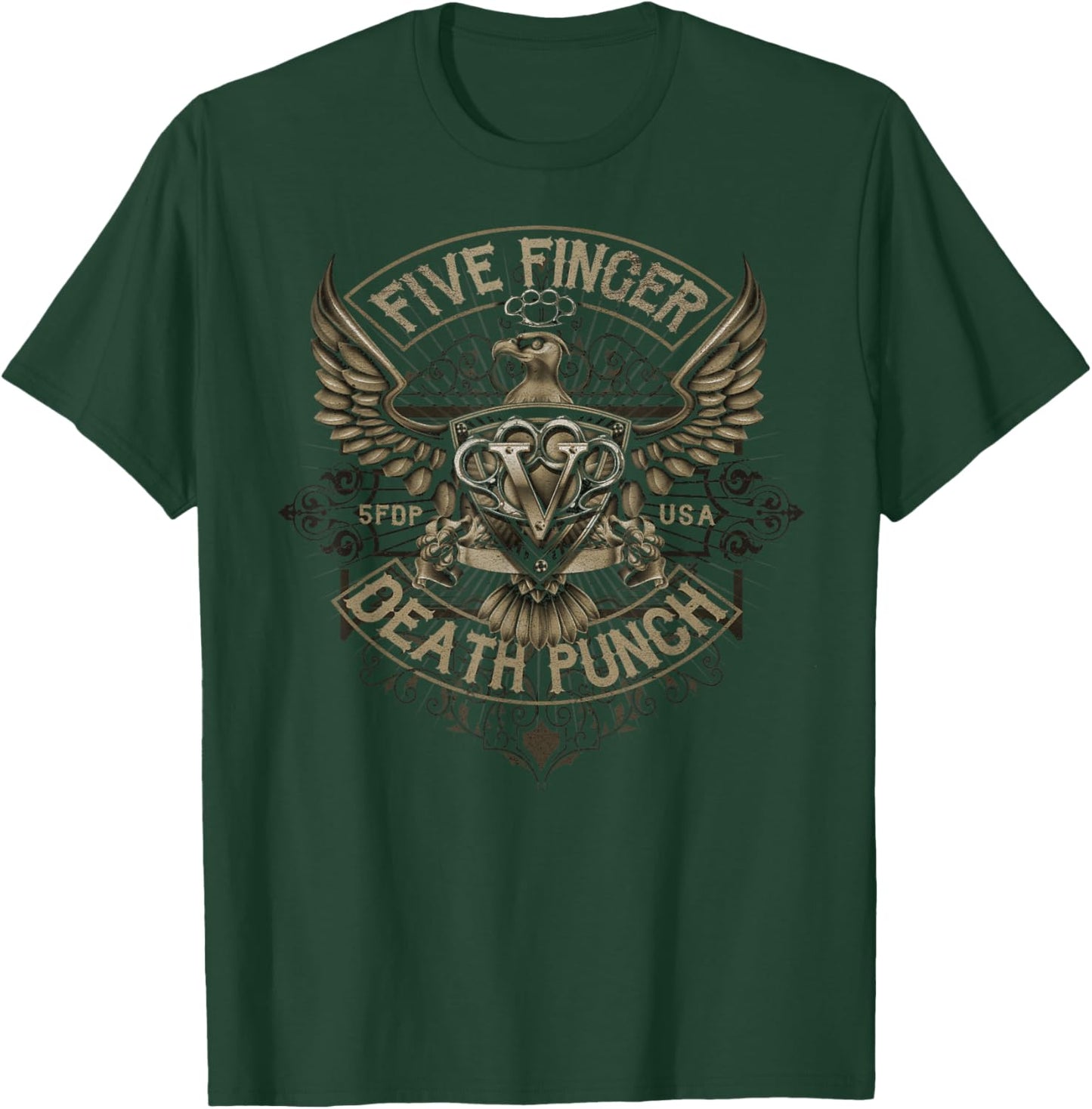 5FDP - USA Eagle T-Shirt - T-Shirt | Forest