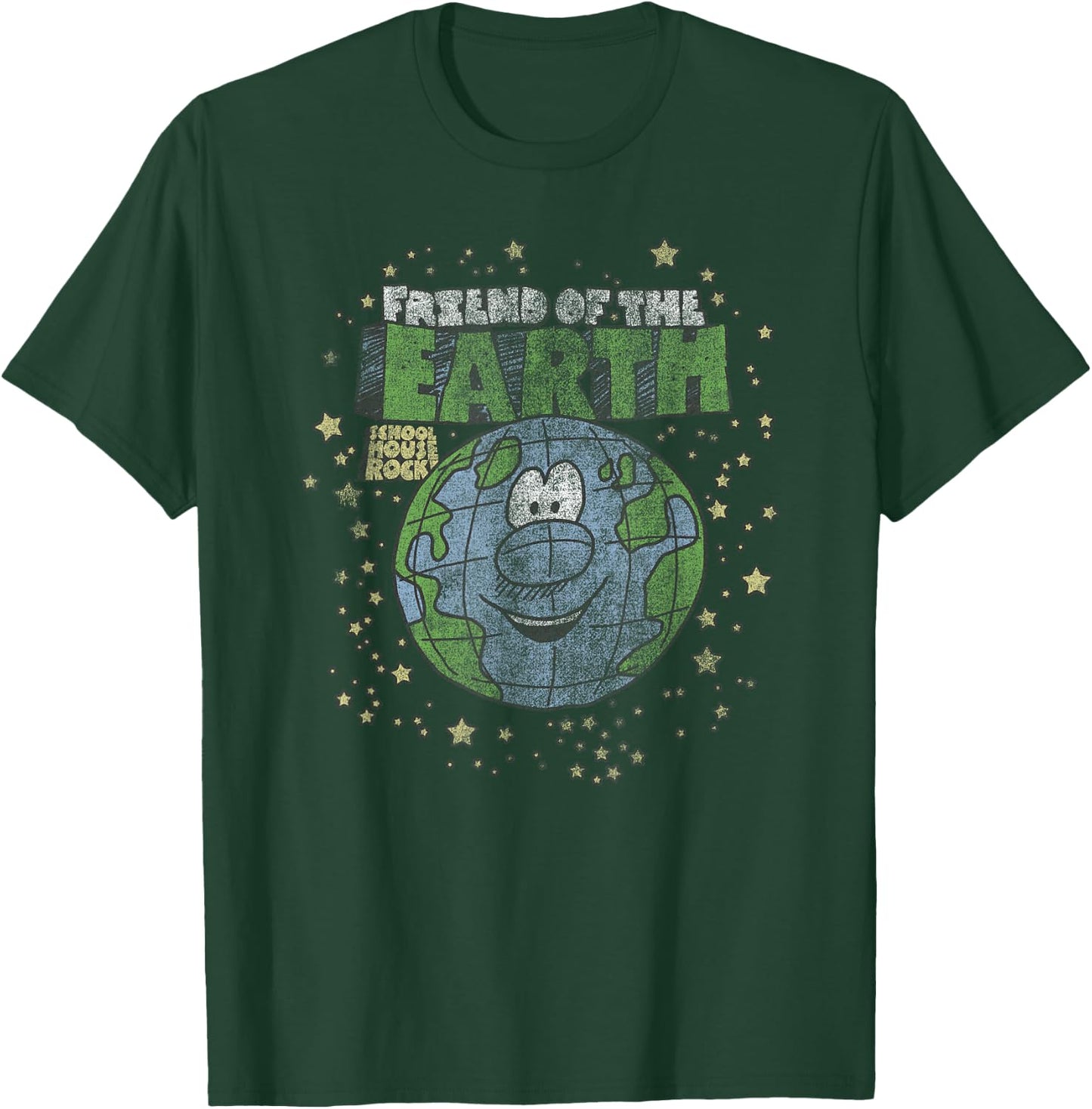 Schoolhouse Rock Friend of the Earth T-Shirt - T-Shirt | Forest