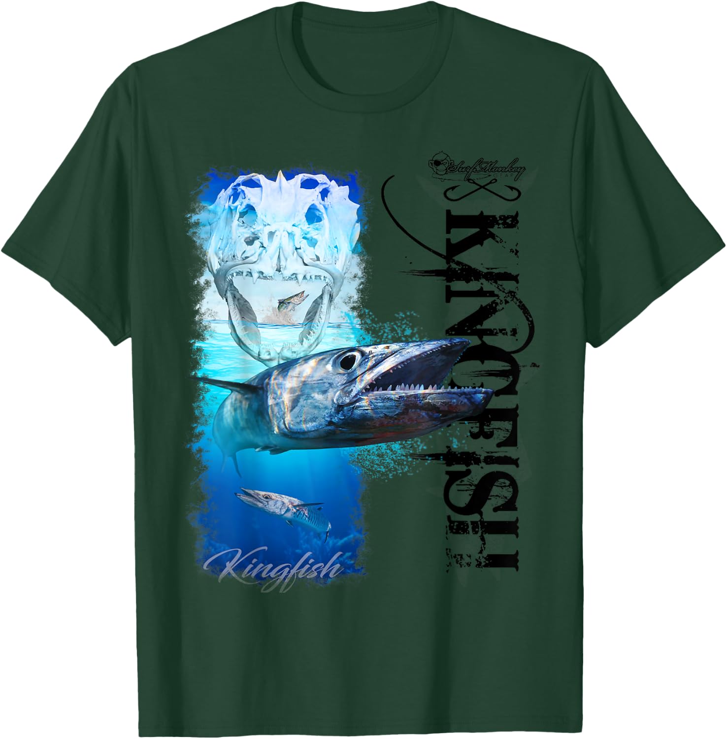 Bad Ass Kingfish T-Shirt - T-Shirt | Forest