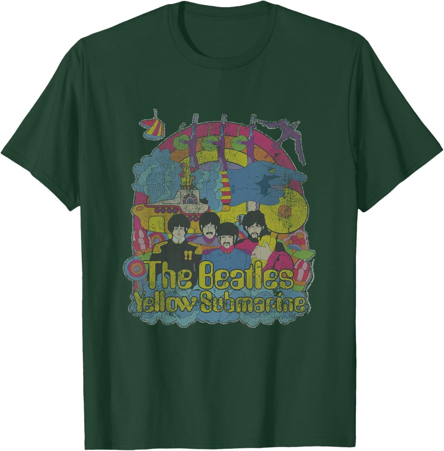 The Beatles - Yellow Submarine Vintage T-Shirt - T-Shirt | Forest