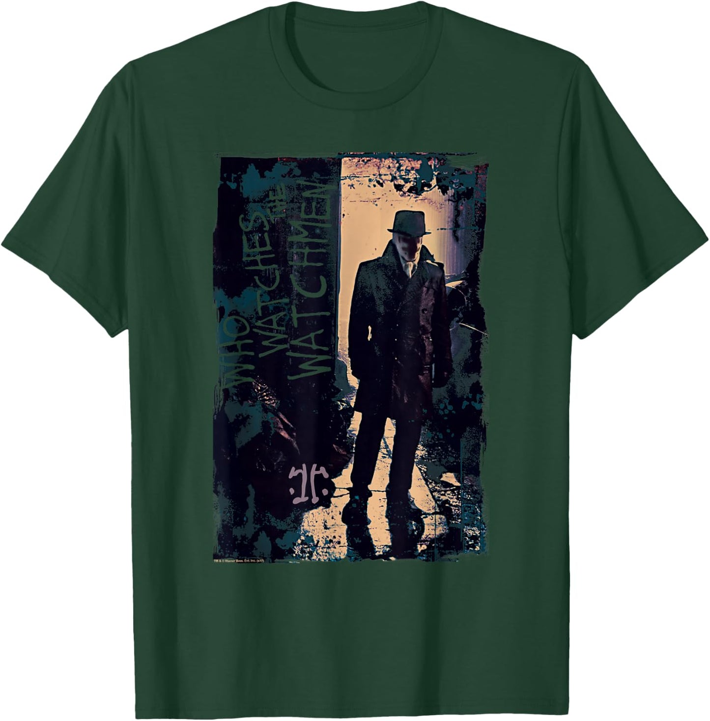 Watchmen Rorschach Light T-Shirt - T-Shirt | Forest