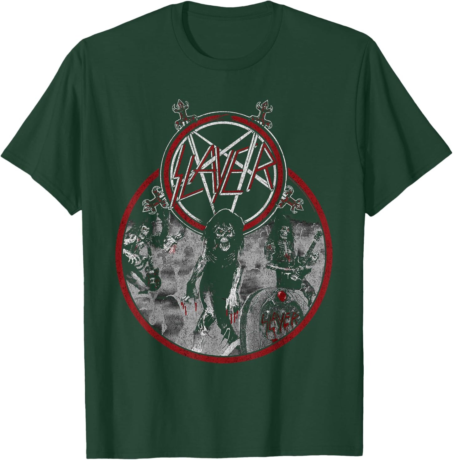 Slayer Live Undead T-Shirt - T-Shirt | Forest