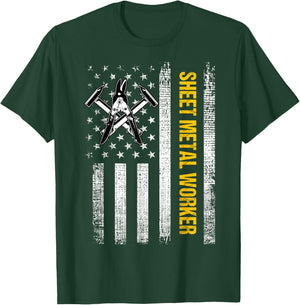Sheet Metal Worker T-Shirt - T-Shirt | Forest