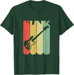 Design for Funk-Loving Musicians, Bassists T-Shirt - T-Shirt | Forest